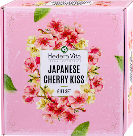 JAPANESE CHERRY KISS poklon set Hedera Vita
