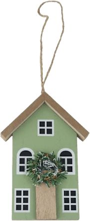 domeček k zavěšení, zelený MOREX