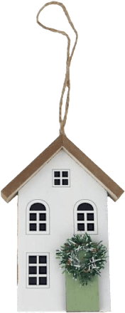 domeček k zavěšení, bílý MOREX