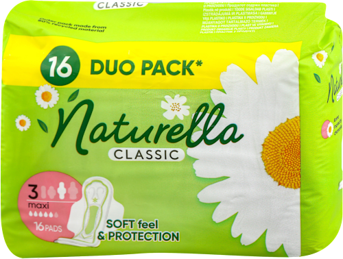 CLASSIC 3 MAXI, ciklusni ulošci Naturella