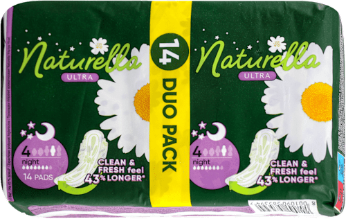 ULTRA 4 night, ciklusni ulošci Naturella