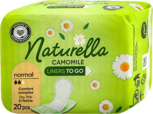 CAMOMILE TO GO, Normal, dnevni ulošci Naturella