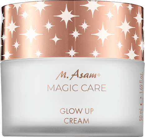 Gesichtscreme Glow Up Cream + Pocket Mirror Set Sparkling Stars M. Asam