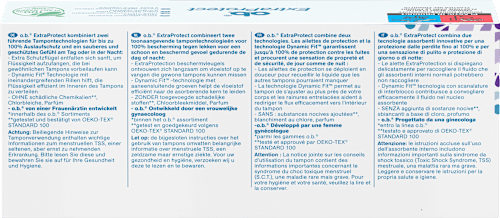 Tampons Extra Protect Super o.b.