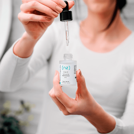 Серум за лице с ниацинамид и цинк Skincyclopedia