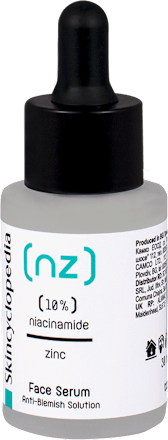 Серум за лице с ниацинамид и цинк Skincyclopedia