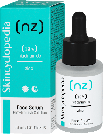 Серум за лице с ниацинамид и цинк Skincyclopedia