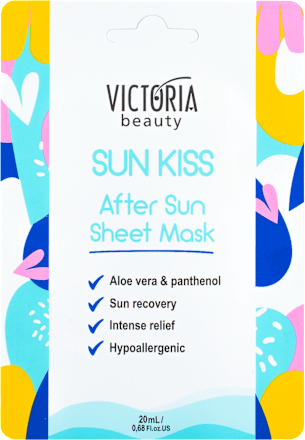 Лист маска за лице за след слънце Sun Kiss Victoria Beauty