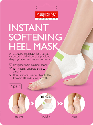 Омекотяваща маска за пети PUREDERM