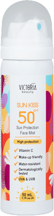 Слънцезащитен мист за лице Sun Kiss SPF 50 Victoria Beauty