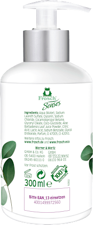 Flüssigseife sensitiv Frosch Senses