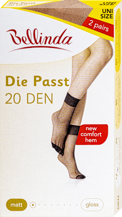 punčochové ponožky, tělové, 2 páry Bellinda