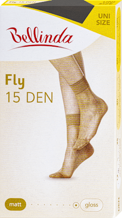 punčochové ponožky Fly, černé, 1 pár Bellinda