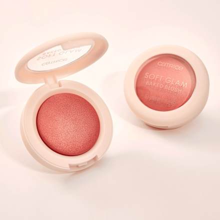 Lícenka Soft Glam Baked - 030 Cheeky Coral CATRICE