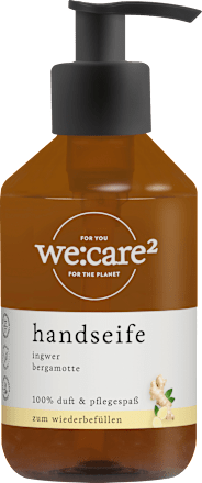 Flüssigseife Ingwer und Bergamotte we:care²
