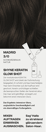 Haarfarbe 3/0 Madrid Schwarzbraun SHYNE Professional