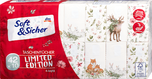 Hygienické vreckovky Limited Edition 42x10 Soft&Sicher