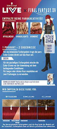 Intensivtönung 026 Dark Red Schwarzkopf LIVE