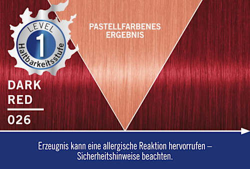 Intensivtönung 026 Dark Red Schwarzkopf LIVE