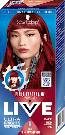 Intensivtönung 026 Dark Red Schwarzkopf LIVE