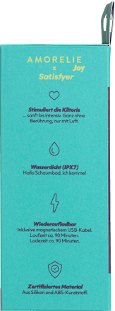 Druckwellen-Vibrator Flicker AMORELIE