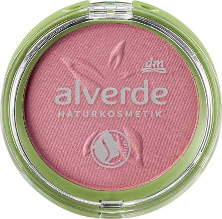 Púdrová lícenka Rouge - 09 Dreamy Pink alverde NATURKOSMETIK
