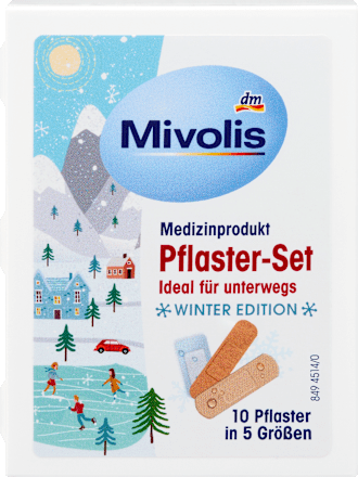 Pflaster-Set Winteredition, Reisegröße Mivolis