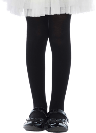 Детски чорапогащник Young 90 DEN, черен, размер 5 Penti