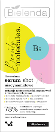 Molekularne serum shot niacynamidowe Beauty molecules Bielenda