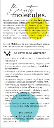 Molekularne serum shot niacynamidowe Beauty molecules Bielenda