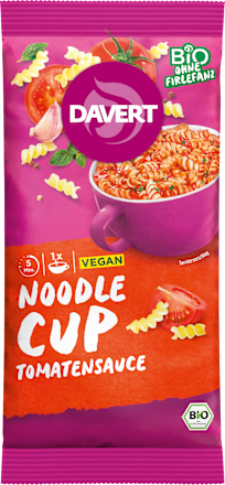 Makaron instant z sosem pomidorowym Davert