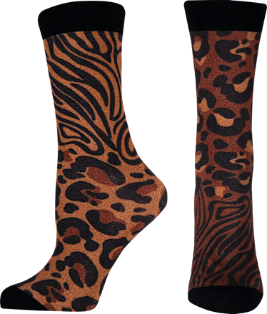 Бамбукови чорапи Леопард, размер 39-42 happy FOOTtopia