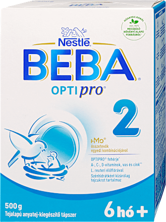 OPTIPRO 2 Tejalapú anyatej-kiegészítő tápszer 6hó+ Nestlé BEBA