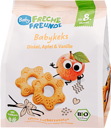 Babakeksz tönkölybúzával, almával és vaníliával Freche Freunde