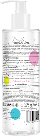 Molekularny żel do mycia twarzy synbiotyczny Beauty molecules Bielenda