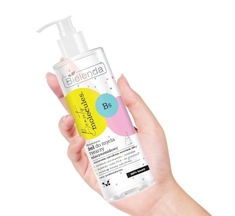 Molekularny żel do mycia twarzy ceramidowy Beauty molecules Bielenda