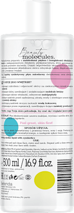 Łagodny płyn micelarny synbiotyczny Beauty molecules Bielenda
