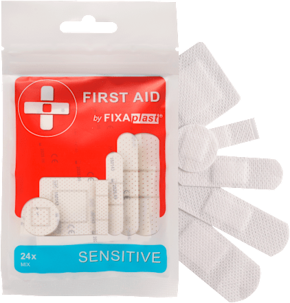 First aid náplasti Sensitive mix FIXAplast NATURE HEAT