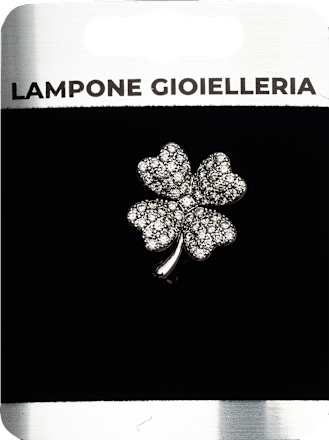Broš djetelina sa četiri lista Lampone