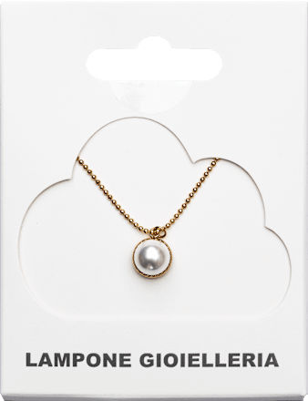 Ogrlica Ida sa biserom - Gold Lampone