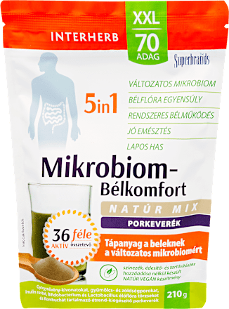 Mikrobiom Bélkomfort por natur ízben Interherb