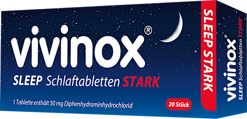 vivinox SLEEP Schlaftabletten STARK  50mg pro Tablette Diphenhydraminhydrochlorid vivinox