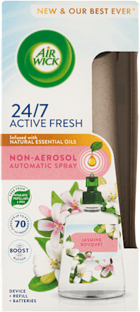 Active Fresh automatický difuzér a náplň na vodní bázi Jasmínové květy AIR WICK