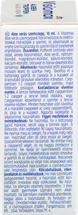 Picături oftalmologice cu aloe vera Visiomax