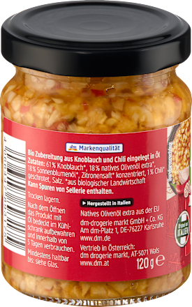 Češnjak i čili u ulju – aglio olio e peperoncino dmBio