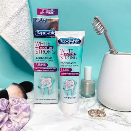 Zahnpasta Booster Strong  Rapid white