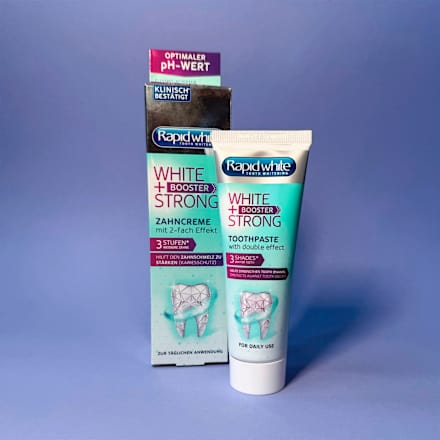Zahnpasta Booster Strong  Rapid white