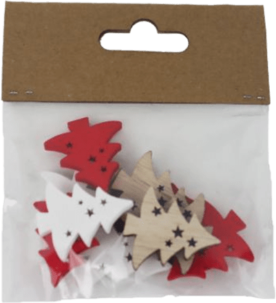 dekorační stromky mix barev MOREX