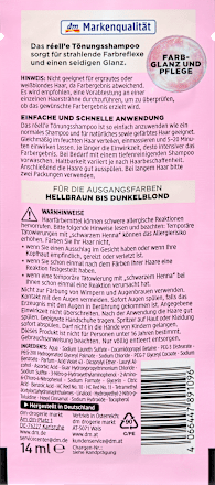 Tónovací šampón - 6.7 Schoko Braun réell‘e