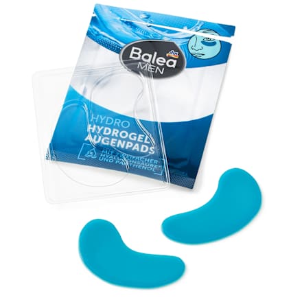 hydrogelové oční polštářky Hydro Balea MEN